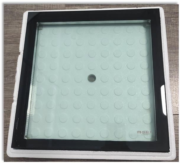 Pyroli silicate composite fireproof glass