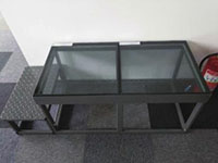 Special fire floor for subway evacuation platform