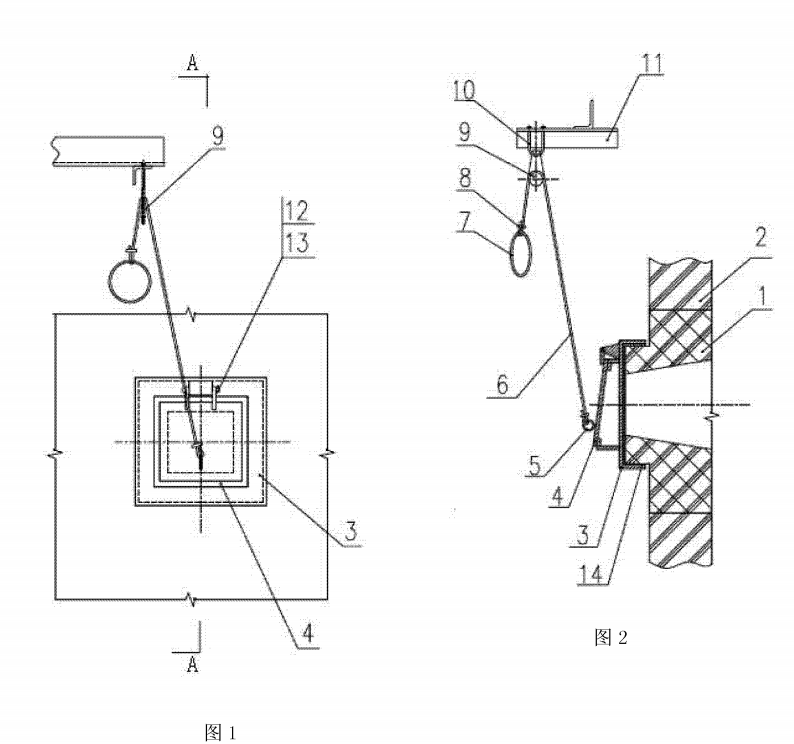 玻璃熔窑窥视孔的密封机构